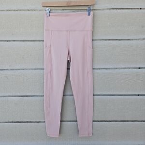 American Eagle light pink The Everything Pocket Legging medium new with flaw